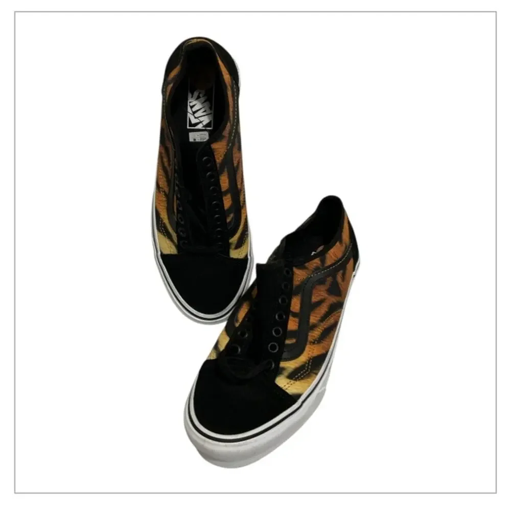 Vans Old Skool Tapered Tiger Women's Size 9 Mens Size 7.5 Sneaker New